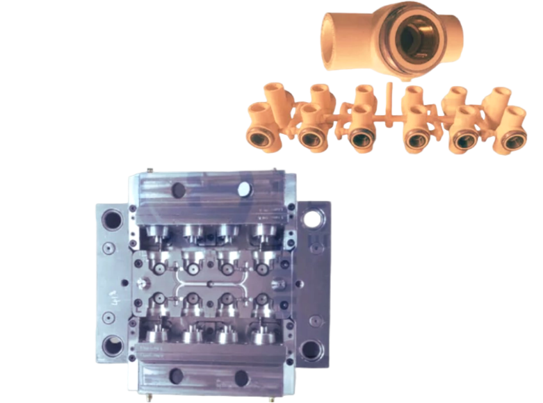 带黄铜嵌件的 CPVC 管件模具内螺纹三通 带黄铜嵌件的 CPVC 管件模具内螺纹三通