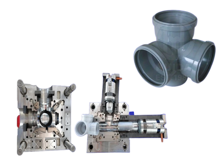 PVC COLLAPSIBLE SOLID TEE T SÓLIDA PLEGABLE DE PVC