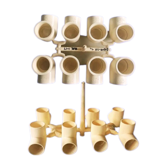 CPVC PLASTIC ELBOW 90° FITTING MOULD CODO DE PLÁSTICO CPVC MOLDE DE MONTAJE DE 90° CODO DE PLÁSTICO