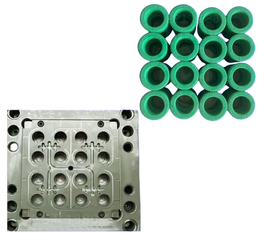 MOLDE DE MONTAJE DE TUBERÍA DE ACOPLAMIENTO DE PPR