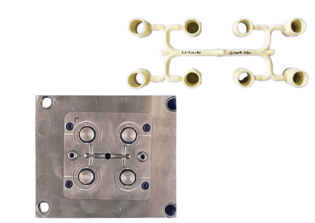ADAPTADOR HEMBRA DE PLÁSTICO PARA MOLDE DE MONTAJE DE CPVC