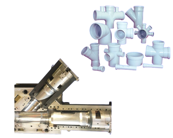 MOLDES PARA MONTAJE DE TUBERÍAS PLEGABLES DE PP