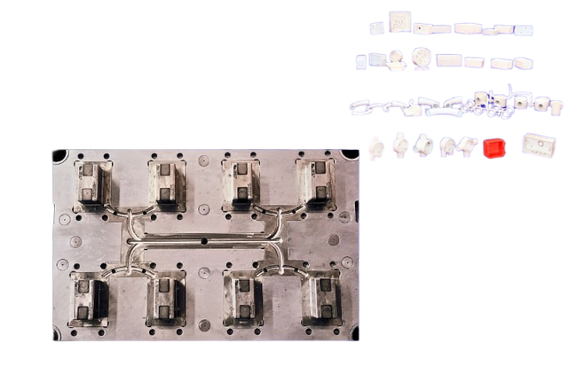 MOLDES DE CONDUCTOS ELÉCTRICOS DE PVC