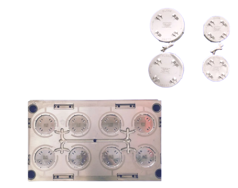 MOLDE DE MONTAJE DE TAPÓN DE TORNILLO DE PVC
