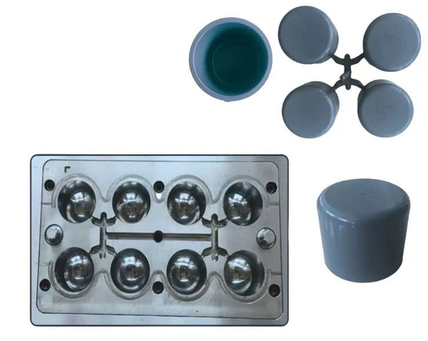 MOLDE DE MONTAJE DE TAPA EXTREMA DE DRENAJE DE PP