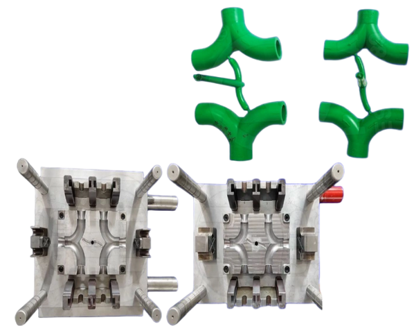 MOLDE DE MONTAJE EN T PPR Y