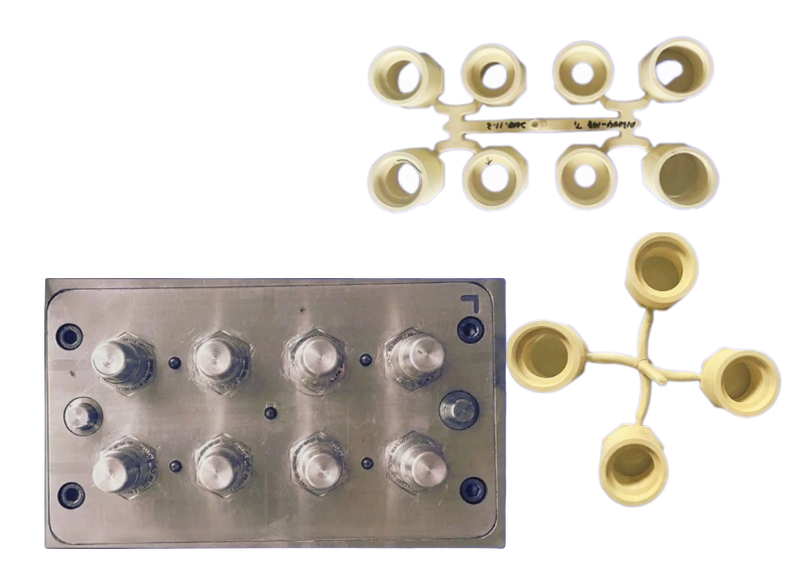 BUJE REDUCIDO PARA MOLDE DE MONTAJE DE CPVC