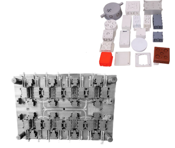 MOLDE PARA CONDUCTOS ELÉCTRICOS DE PVC