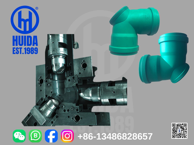 CODO ABATIBLE PP 90° CON MOLDE MONTAJE PUERTA DE INPECCION