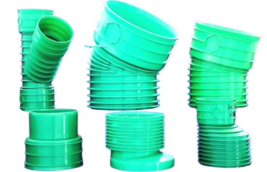 MOLDE DE ACCESORIOS CORRUGADOS DE HDPE