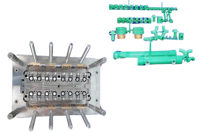 MOLDE PARA AGUA FRÍA Y CALIENTE PPR