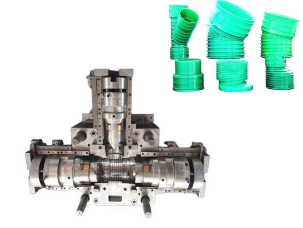 MOLDE DE ACCESORIOS CORRUGADOS DE HDPE