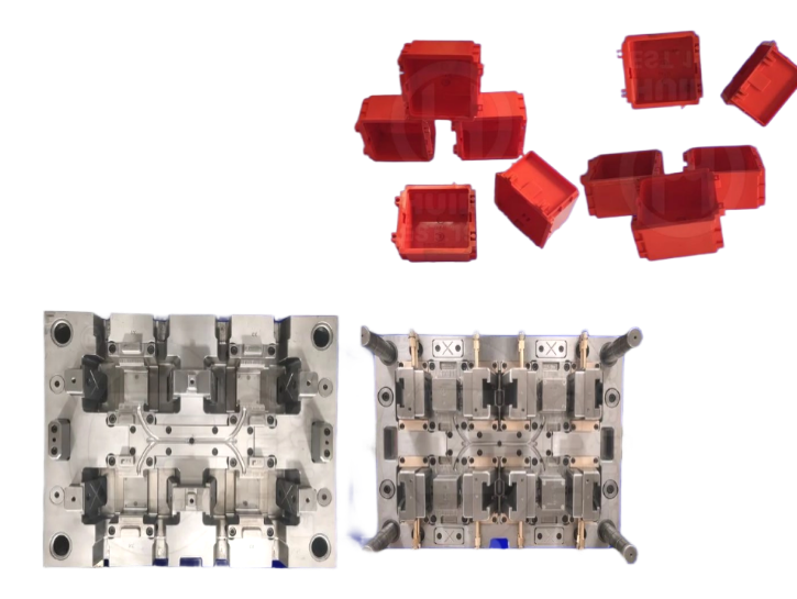 MOLDE PARA MONTAJE DE CONDUCTOS ELÉCTRICOS DE PVC