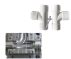 MOLDE DE MONTAJE EN T PARA AGUAS RESIDUALES DE PVC