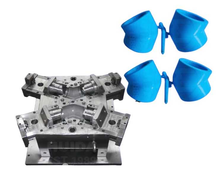  MOLDE PARA MONTAJE DE CODO DE 45° PPR