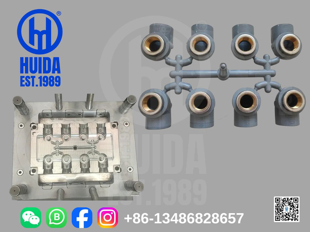 CODO HEMBRA CPVC 90° CON MOLDE RACOR INSERTO LATON